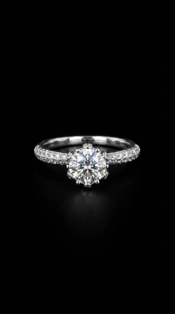 Pierścionek Crowns 6.5mm S925