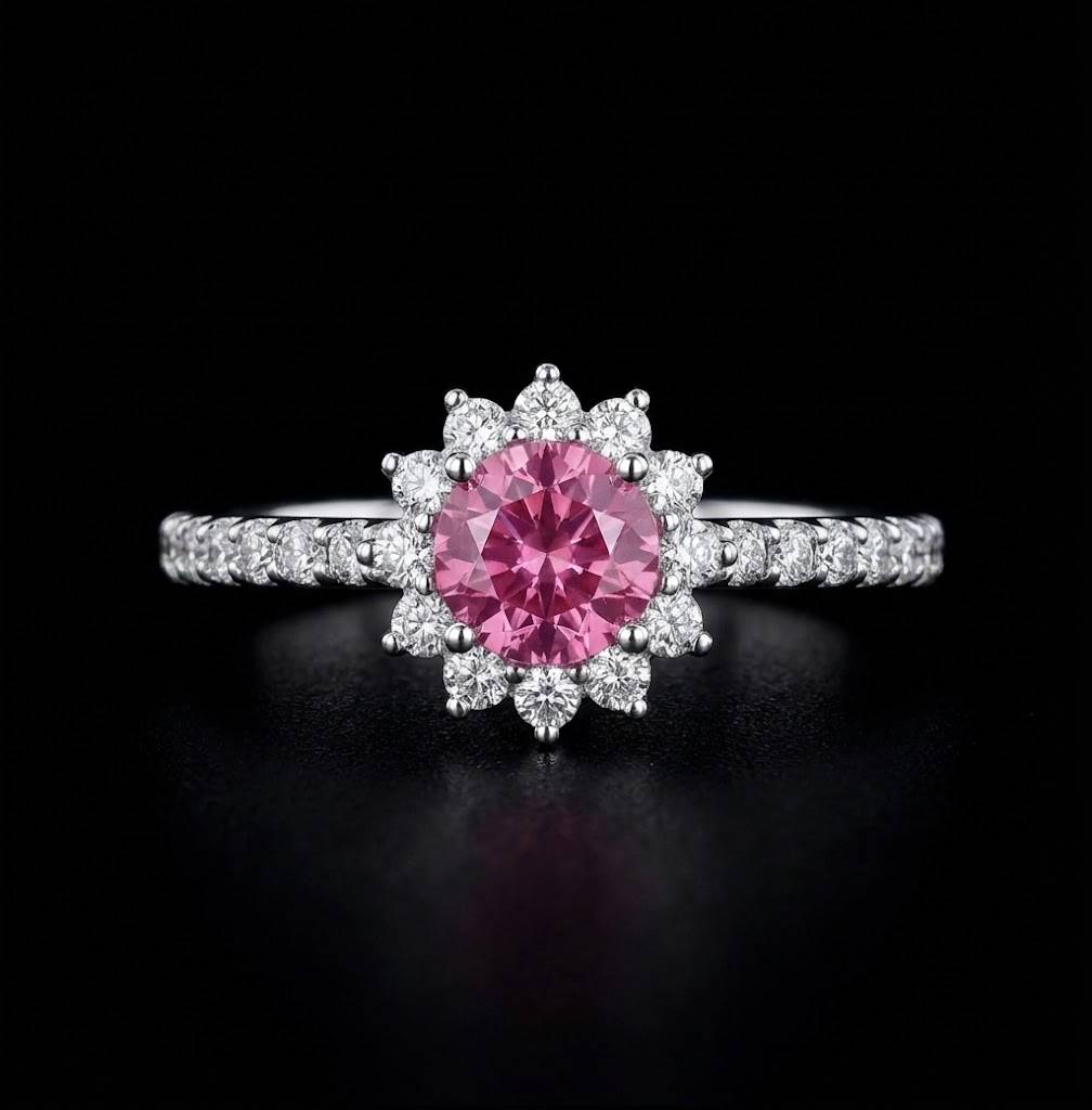 Pierścionek Rosey 7.5mm S925